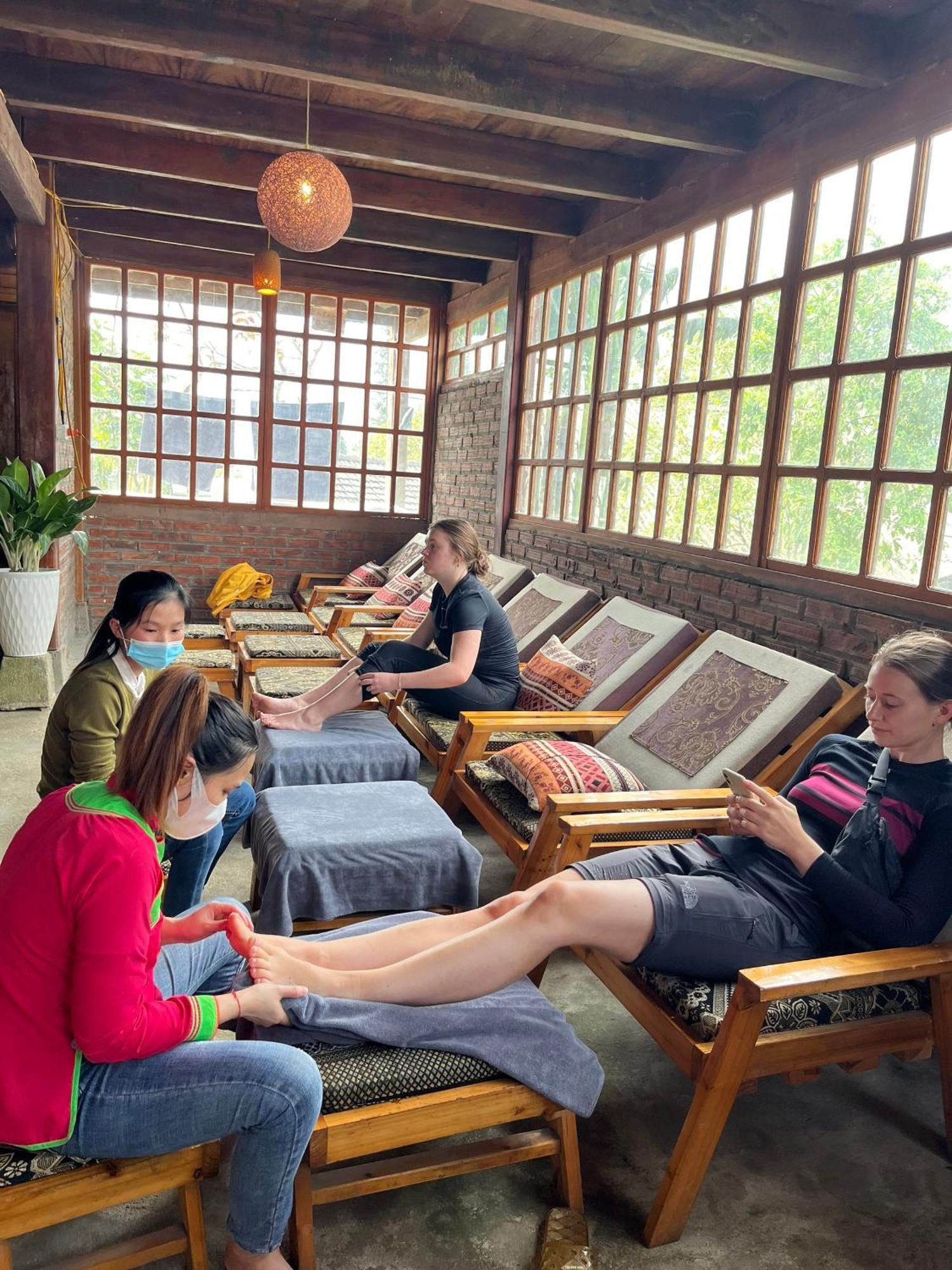 Charm Spa & Homestay Lao Tchay エクステリア 写真